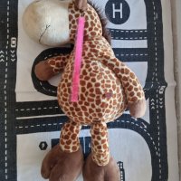 Огромен плюшен жираф Nici, снимка 2 - Плюшени играчки - 42830521