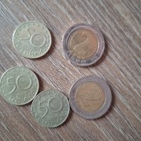 Монети по 2лв и 50ст от 2007,2005,2004,и 2018г, снимка 2 - Колекции - 42517240