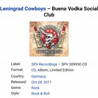 Leningrad Cowboys-нов диск с рок музика, снимка 9 - CD дискове - 35186397
