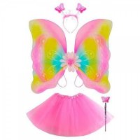  Детски костюм пеперудка от 4 части, снимка 1 - Други - 31807400