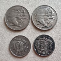 Монети. Австралия.  10 ,20 цента . Различни монети., снимка 3 - Нумизматика и бонистика - 39654273