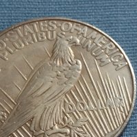 Монета 1 долар 1923г. САЩ РЕПЛИКА на Американския сребърен долар за КОЛЕКЦИЯ 30019, снимка 4 - Нумизматика и бонистика - 42698795