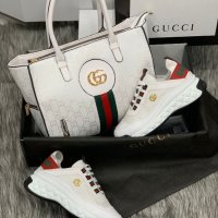 Дамски спортни обувки и чанта Gucci код 130, снимка 1 - Дамски ежедневни обувки - 33753719