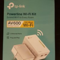 Powerline Wi-Fi kit, снимка 1 - Рутери - 44201322