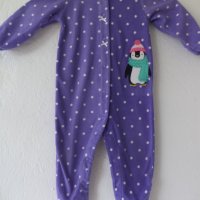 поларена пижамка за 6-9 месеца  , снимка 1 - Бебешки пижами - 31142358