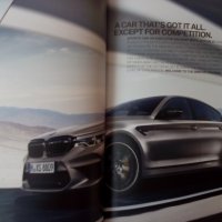 Предлагам списание брошура книга каталог за автомобил BMW M5 от 2019 г., снимка 8 - Други ценни предмети - 23870257