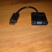 41.Продавам НОВ Кабел Displаy Port към VGA преходник, снимка 1 - Кабели и адаптери - 30633295