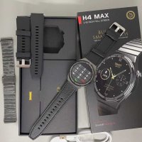 H4 MAX 1.45 ИНЧОВ FULL SCREEN - НОВ МОДЕЛ!, снимка 1 - Смарт часовници - 42747408