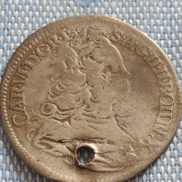 Сребърна монета 6 кройцера 1732г. Карл шести Прага Бохемия 13654, снимка 1 - Нумизматика и бонистика - 42915260