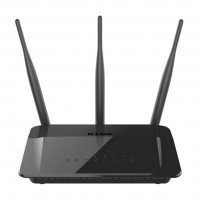 Рутер, D-Link Wireless AC750 Dual Band 10/100 Router with external antenna, снимка 1 - Рутери - 38524747