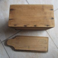 Стара дървена кутия, снимка 9 - Други ценни предмети - 29121072