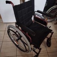 Сгъваема инвалидна рингова количка за оперирани, възрастни, трудно подвижни хора. , снимка 8 - Инвалидни колички - 42386459