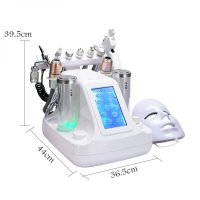 Апарат 11в1–Водно дермабразио, Биолифтинг, RF, Ултразвук, Криотерапия, LED маска за фотонна терапия, снимка 3 - Други - 39347085