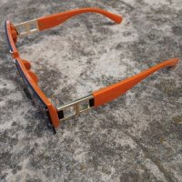 Слънчеви очила с Оранжеви рамки, снимка 5 - Слънчеви и диоптрични очила - 42379955