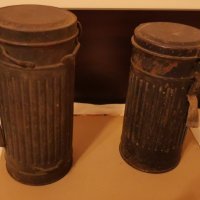 Две немски кутии за противогази. , снимка 2 - Антикварни и старинни предмети - 39507116