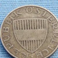 Сребърна монета 10 шилинга 1957г. Австрия Втора република 40392, снимка 7 - Нумизматика и бонистика - 42755435