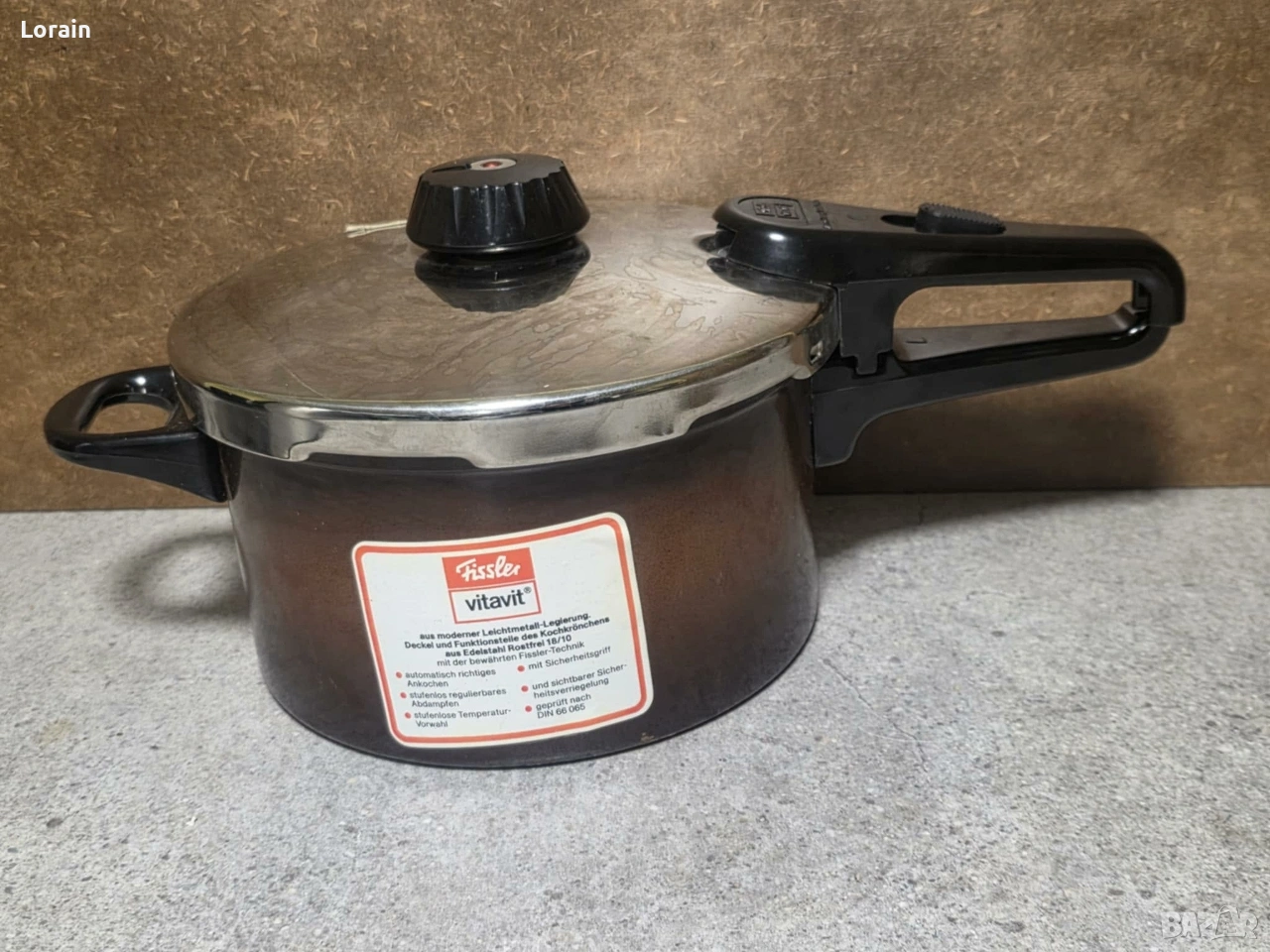 Тенжера под налягане"Vitavit:, снимка 1