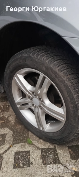 Алуминиеви джанти с гуми 16 цола Субару , снимка 1