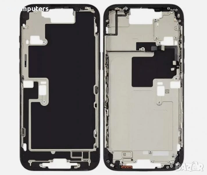 Среден борд за iPhone 16 Pro 6.3 / Графит / КЛАС B Баркод : 484045, снимка 1