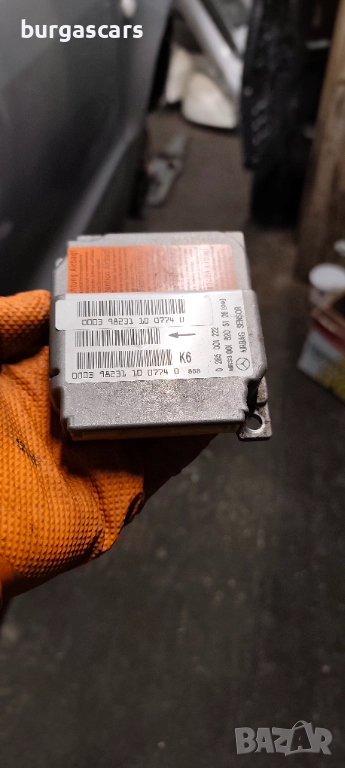 Централа Airbag 001 820 31 26 Mercedes A160 W168 - 40лв, снимка 1