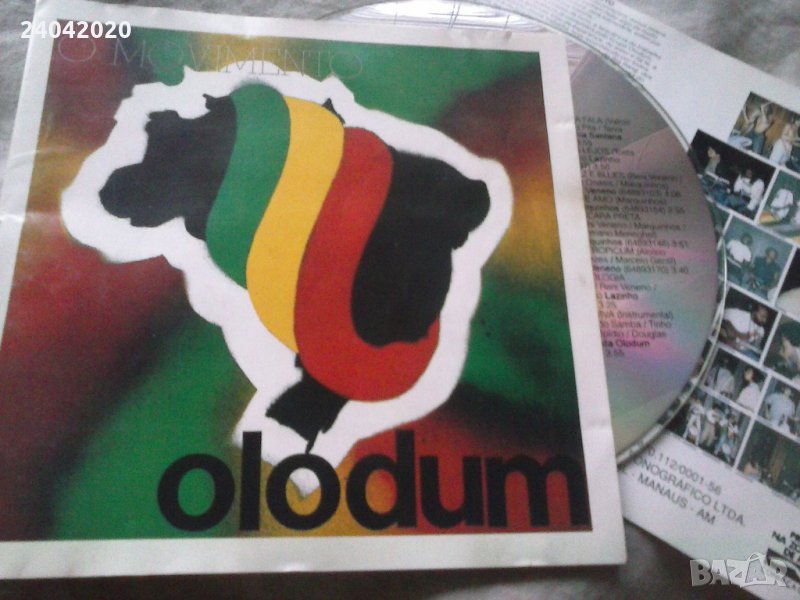 Olodum ‎– O Movimento оригинален диск, снимка 1