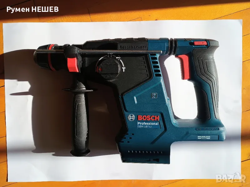 Акумулаторен перфоратор Bosch Professional GBH 187-LI ONE Chuck, снимка 1