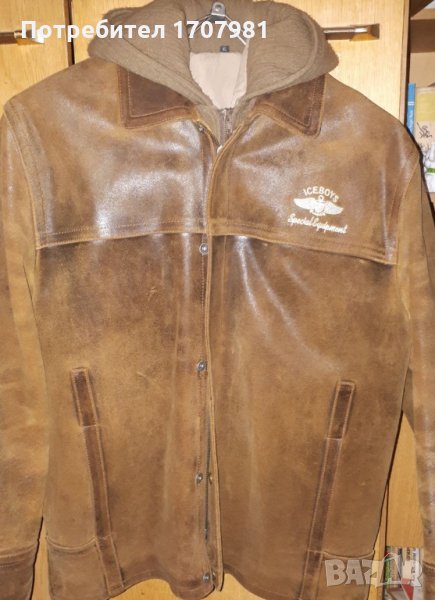  Iceboys кожено яке, снимка 1