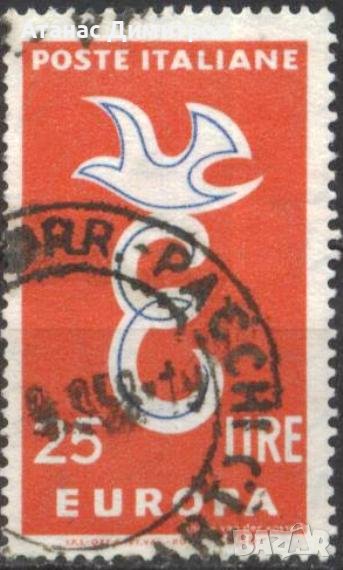 Клеймована марка Европа СЕПТ 1958 от Италия, снимка 1