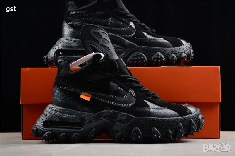 Уникални Редки Original version OFF-WHITE x Nike ACG Air Terra Forma Маратонки Кецове Дизайнерски , снимка 1