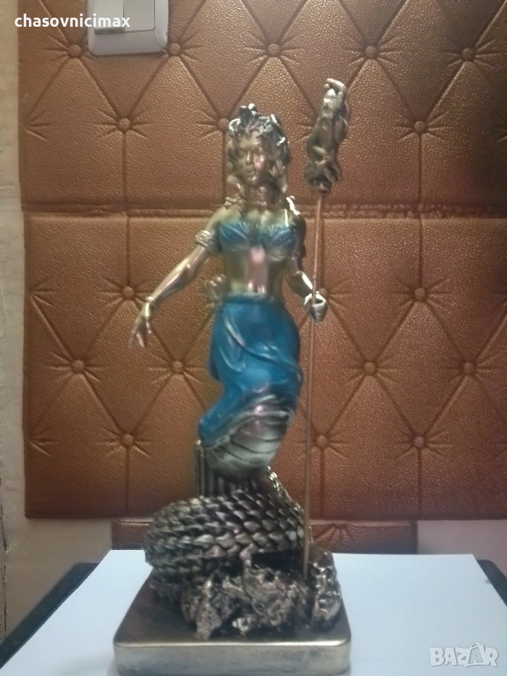 статуетка Медуза--33см., снимка 1