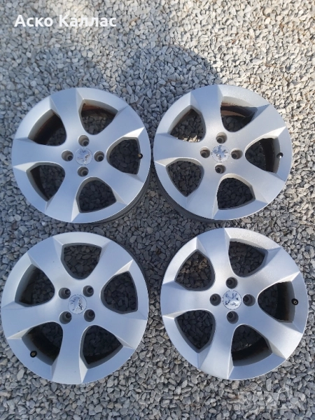 4x108..17.цола 7.5j Пежо, снимка 1