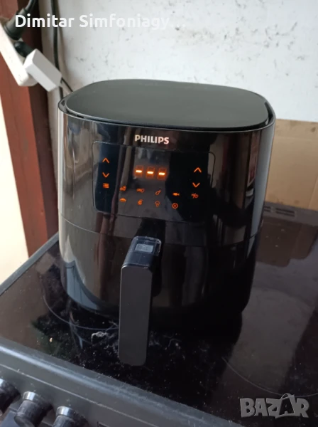 Еърфрайър Phillips , черен , снимка 1