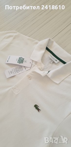 Lacoste  Regular Fit  Pique Cotton Mens Size 3 - S НОВО! ОРИГИНАЛ! Мъжка Тениска!, снимка 1