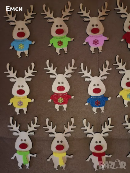 детски коледни фигурки/висулки за елха, снимка 1