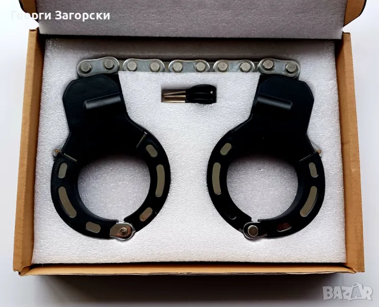 Белезници против кражба на скутер,мотор,велосипед и др., снимка 1