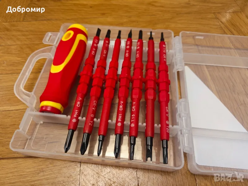 Изолирани отверки, 14 разновидности, снимка 1