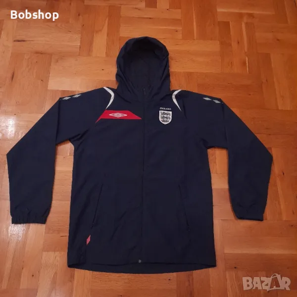 Мъжко горнище /ветровка/ Англия 🏴󠁧󠁢󠁥󠁮󠁧󠁿 Умбро - England 🏴󠁧󠁢󠁥󠁮󠁧󠁿 Umbro - season 2007/2009, снимка 1
