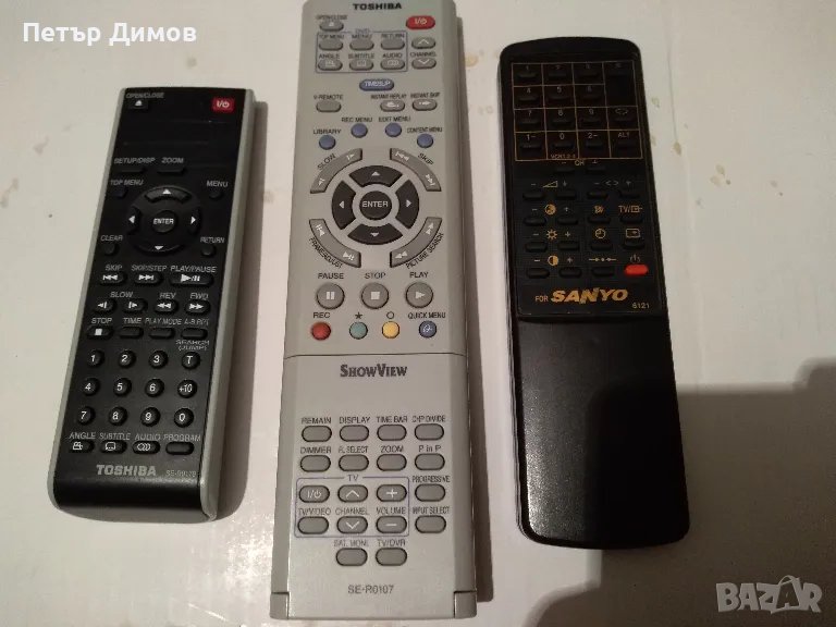  Дистанционни-SONY,SANYO,TOSHIBA !!!Oригинални !!!, снимка 1