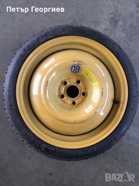 Оригинална резервна гума патерица за  СУБАРУ 5x100x56 -17цолa, снимка 1