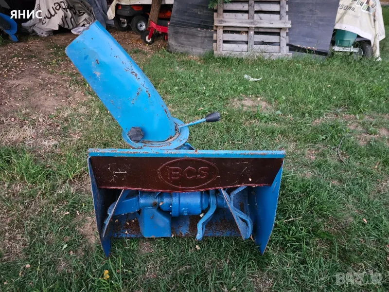 СНЕГОРИН BCS..КАТО НОВ. за МОТОБЛОК И КОСАЧКА. , снимка 1