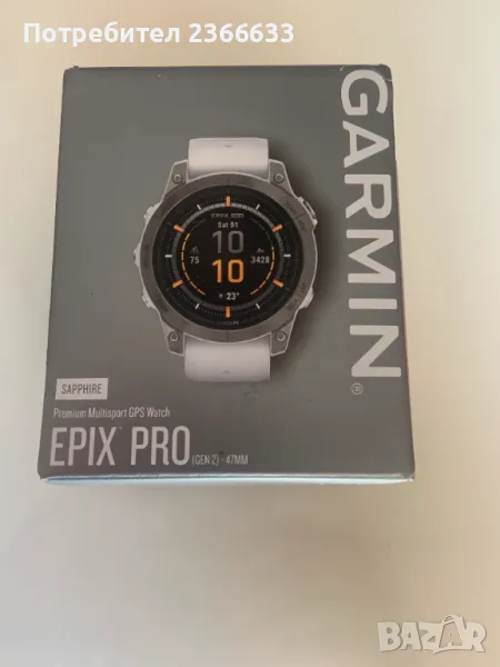 Garmin Epix Pro Sapphire Titanium, снимка 1