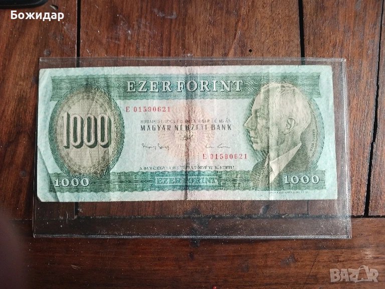 1000 Форинта.1993г. Унгария., снимка 1