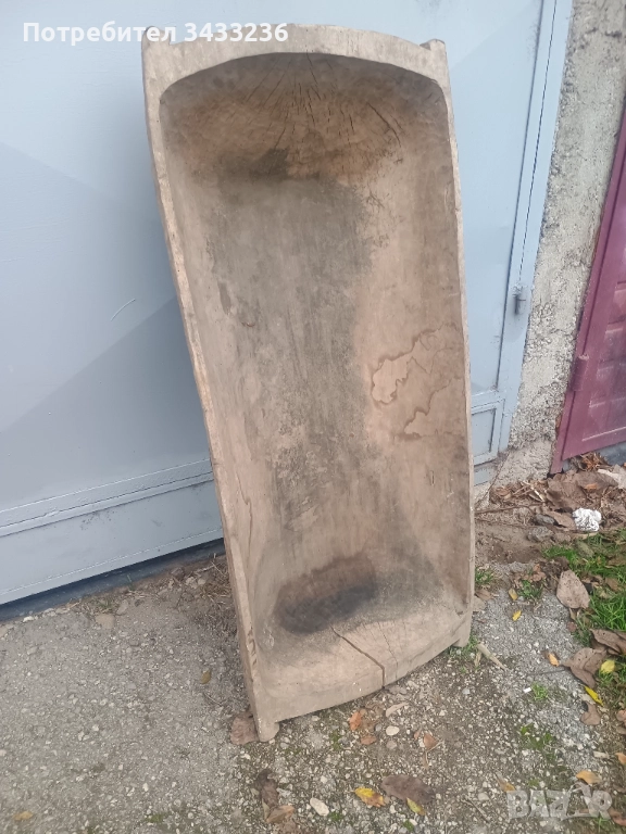 Дървено корито за хляб , снимка 1