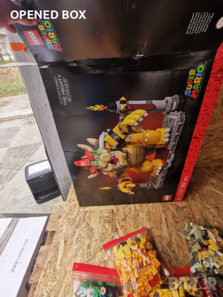 Конструктор LEGO Super Mario - Могъщият Боузър (71411), снимка 1