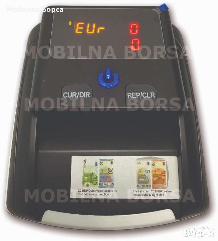 Детектор за фалшиви банкноти с ЕЦБ сертификация, снимка 1