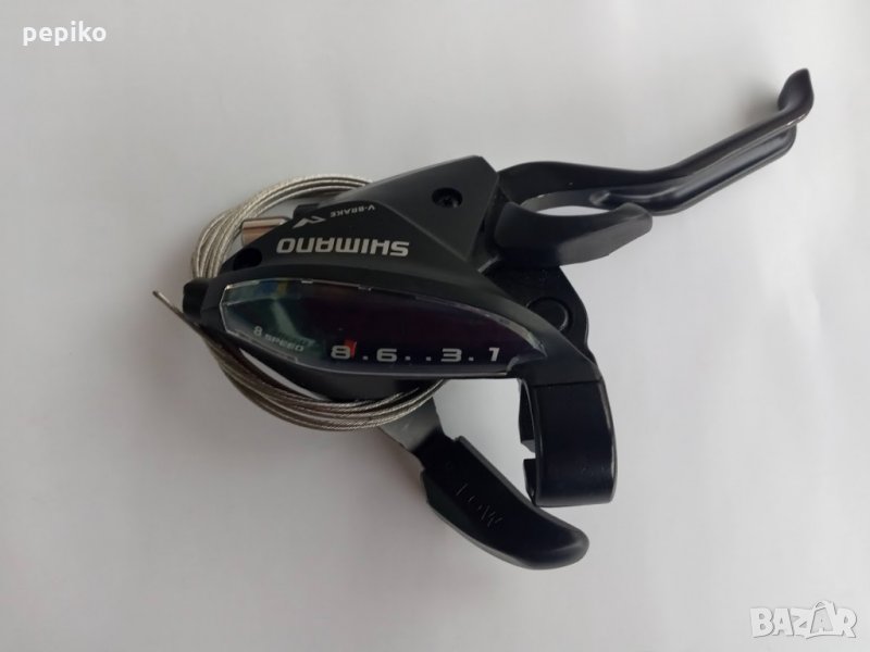 Продавам колела внос от Германия комбинирана дясна команда за 8 скорости SHIMANO ST-EF510-8R, снимка 1