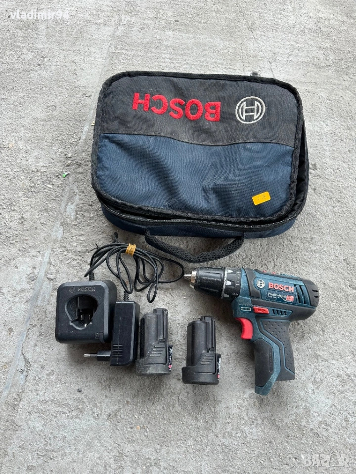 Bosch GSR 12V-15 винтоверт, снимка 1