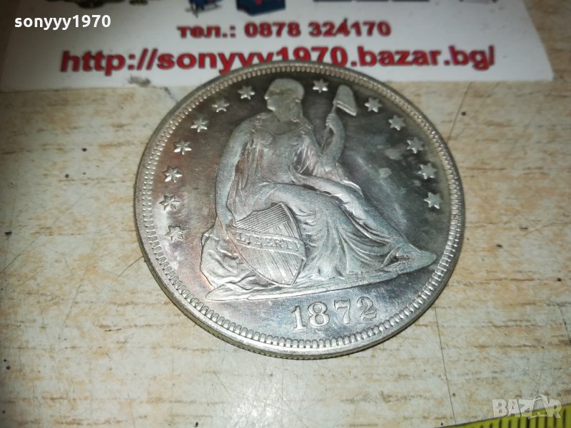 1872 dollar 2702212034, снимка 1