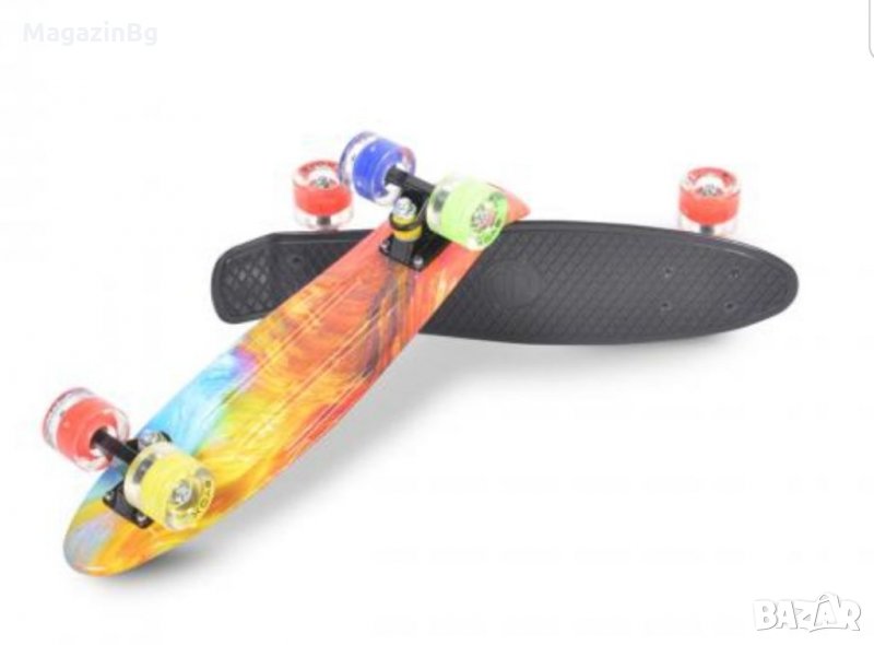 Скейтборд Comics LED 22", снимка 1
