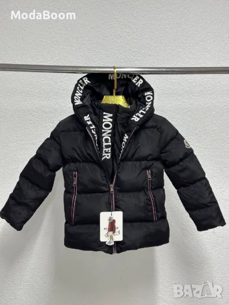 Moncler черно детско зимно яке , снимка 1